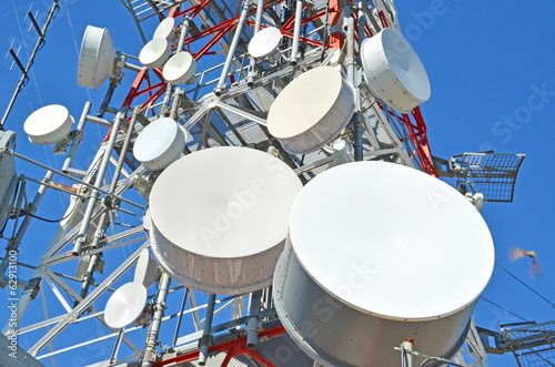 Fototapeta Naklejka Na Ścianę i Meble -  antennas