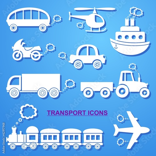 Transport icons