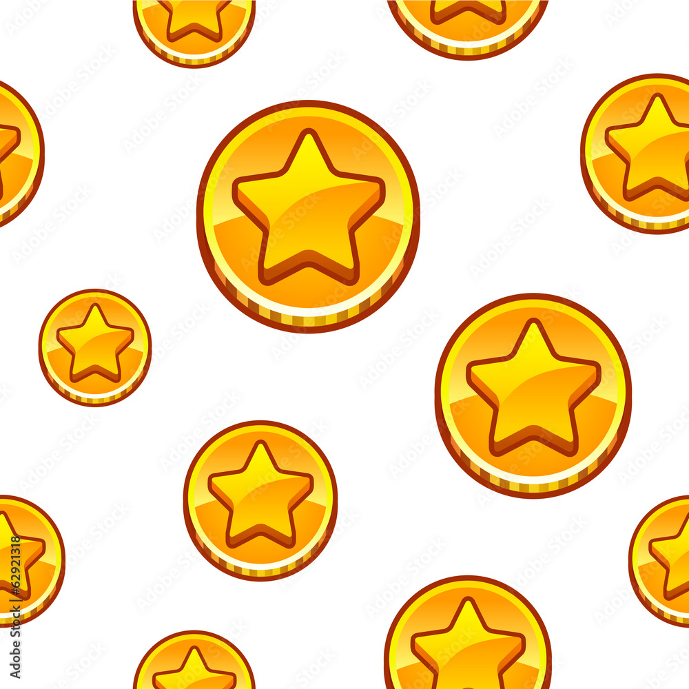 Gold coin background Gold coin background