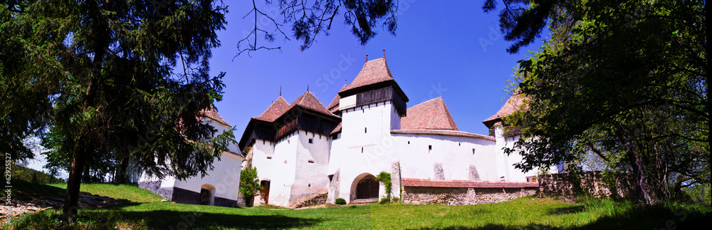 The Fortified Church from Viscri village, Transylvania, Romania