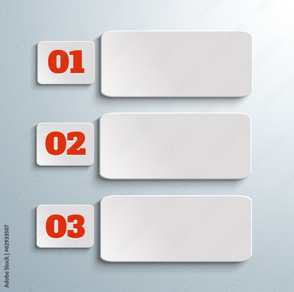 Infographic banners with icons and number Infographic banners with icons and number