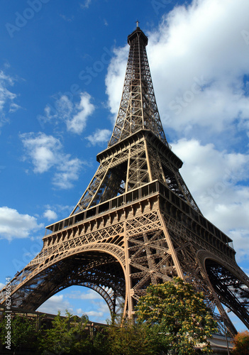 Paris, France, Eiffel Tower;