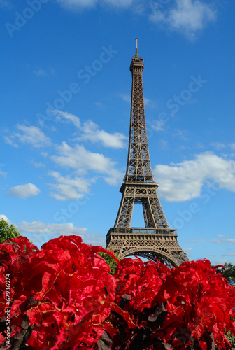 Paris, France, Eiffel Tower;