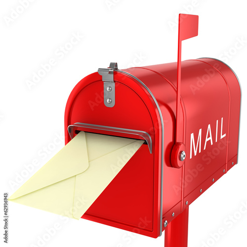 Send letter in mailbox