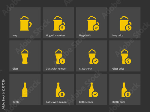 Beer icons.