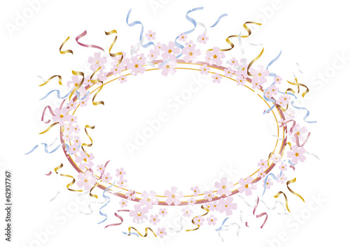 ribbons blossom white