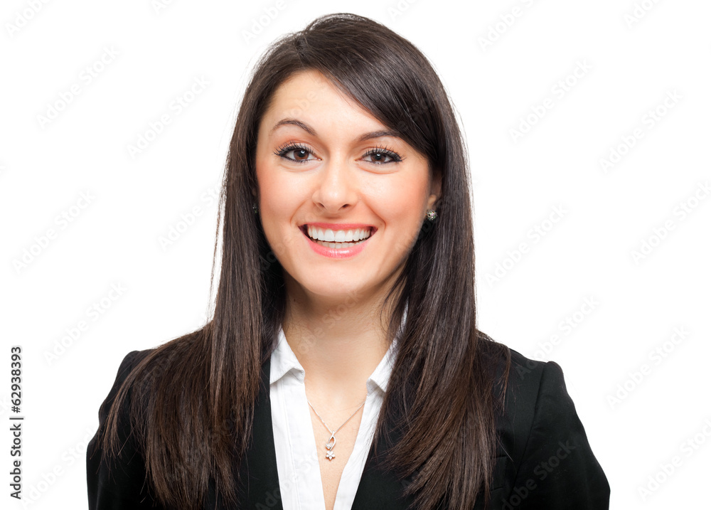 Smiling businesswoman portrait Smiling businesswoman portrait