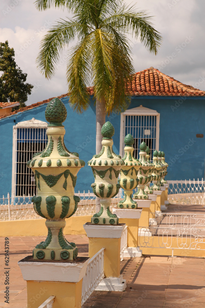 Fototapeta premium Decorative urns