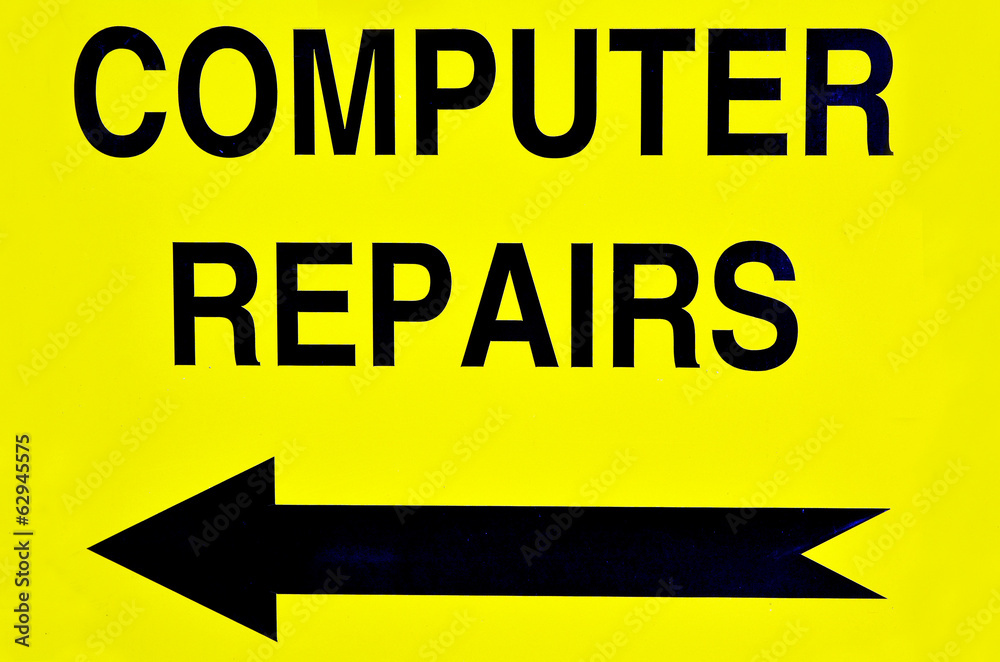 Obraz premium Computer Repairs