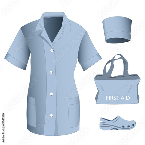 Woman medical clothes set