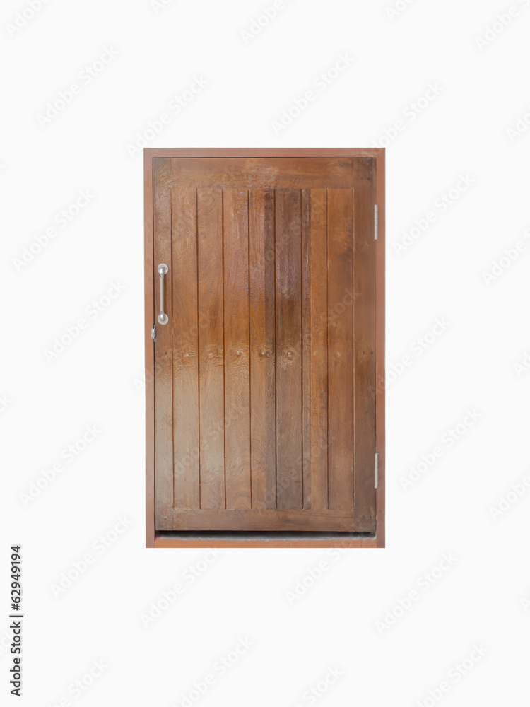 Wood cabinet door