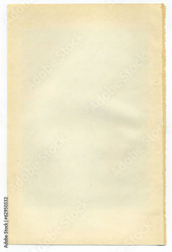 Obraz na płótnie Sheet of Old Paper w salonie