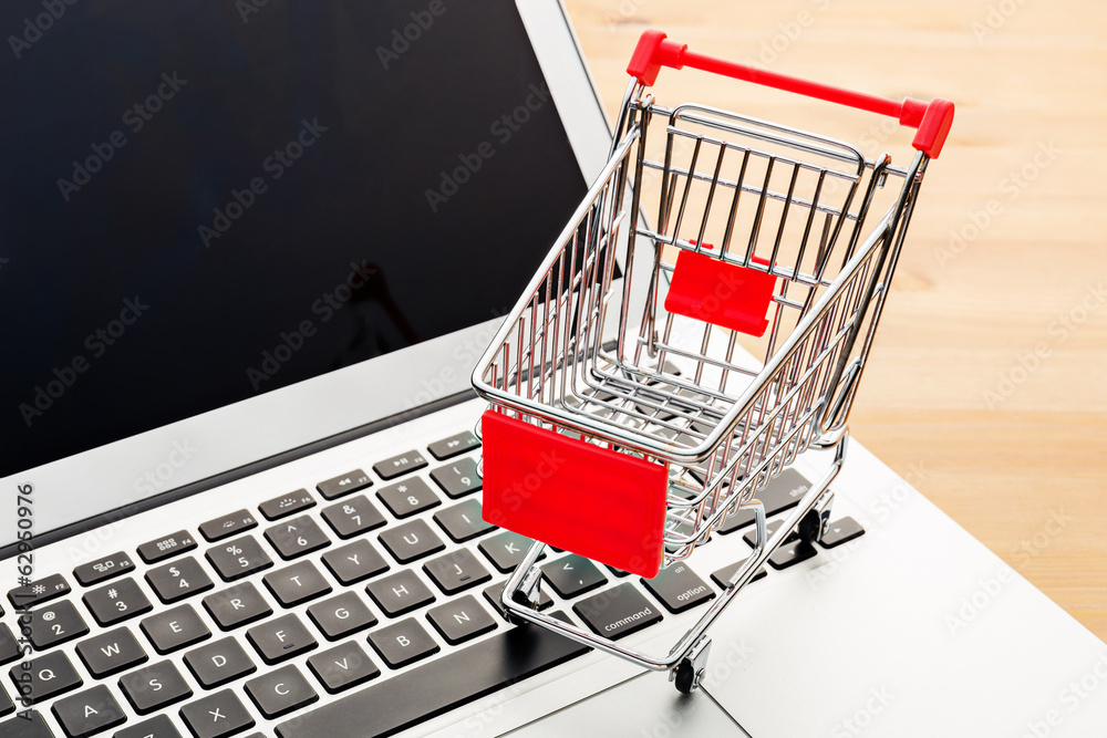 Online shopping concept