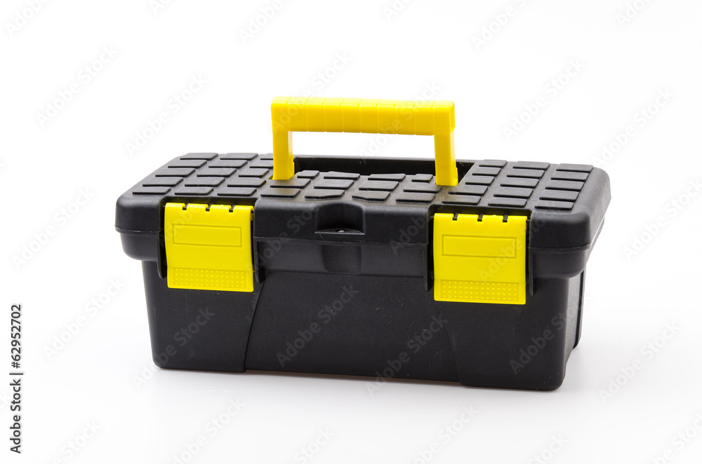 Isolated tools box Isolated tools box