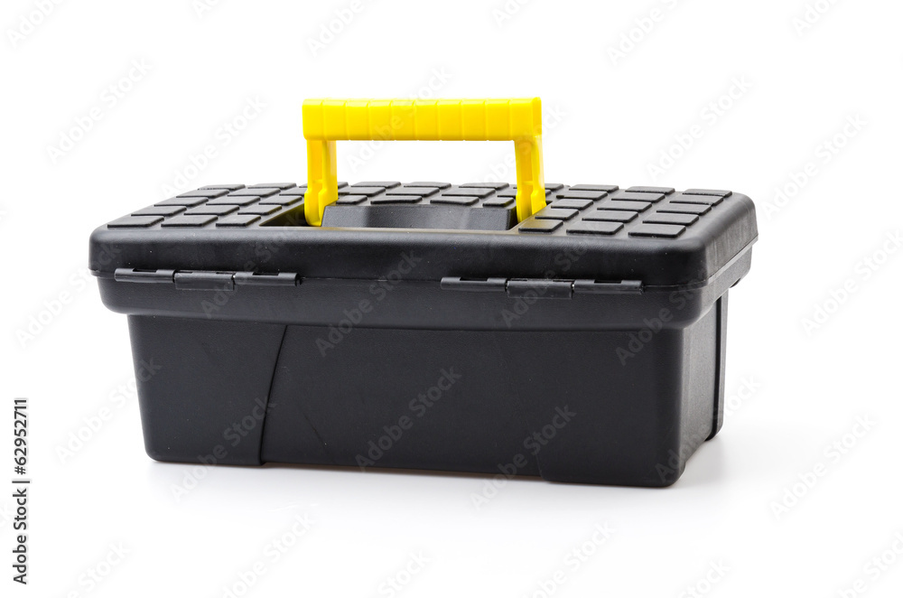 Isolated tools box Isolated tools box