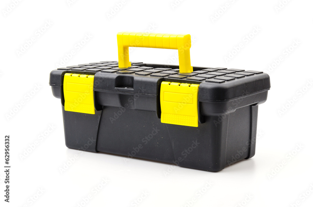Isolated tools box Isolated tools box