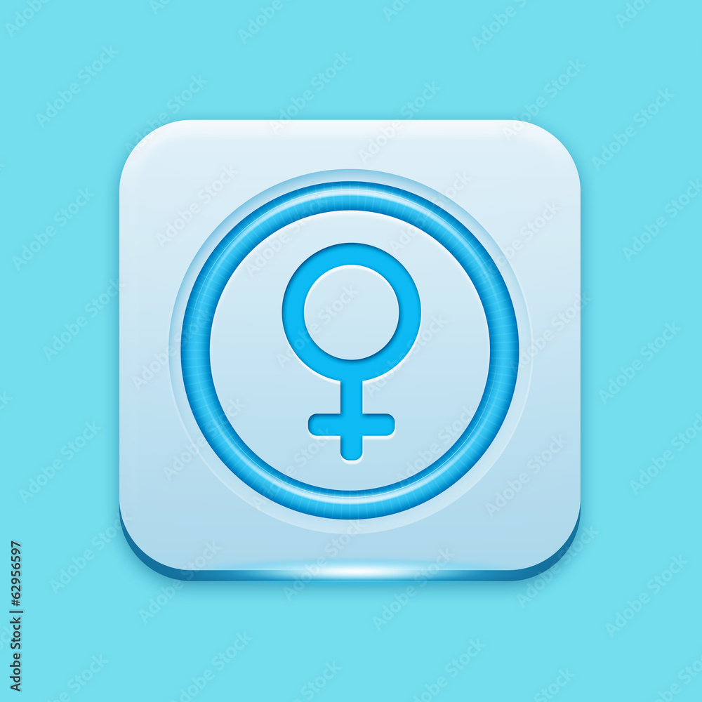 Blue icon edge light Blue icon edge light