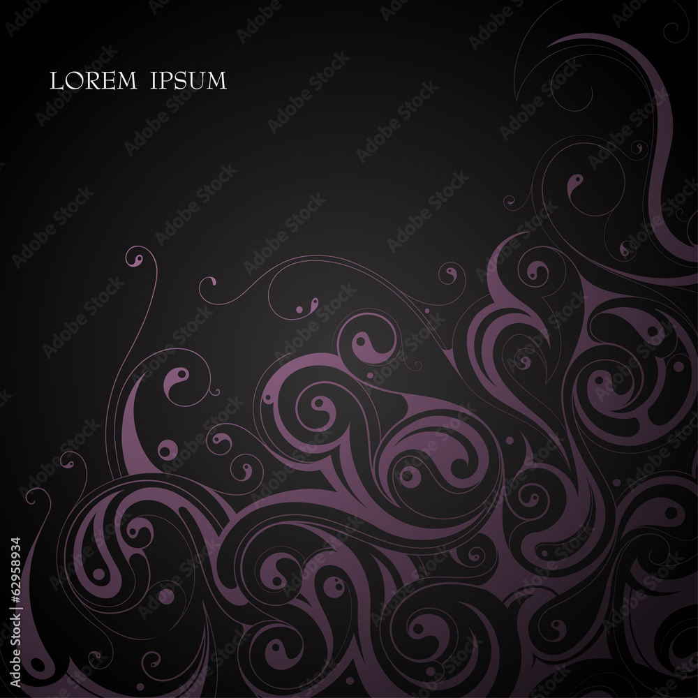 Floral abstraction Floral abstraction