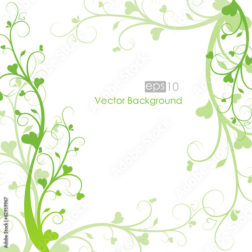 Floral pattern background spring vector illustration