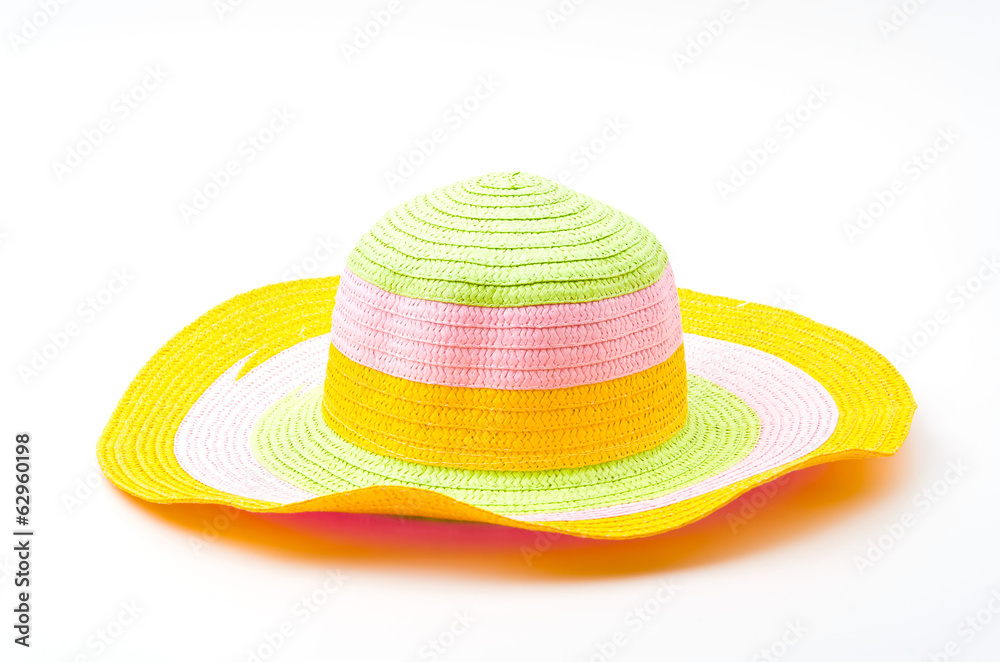 Isolated woman hats