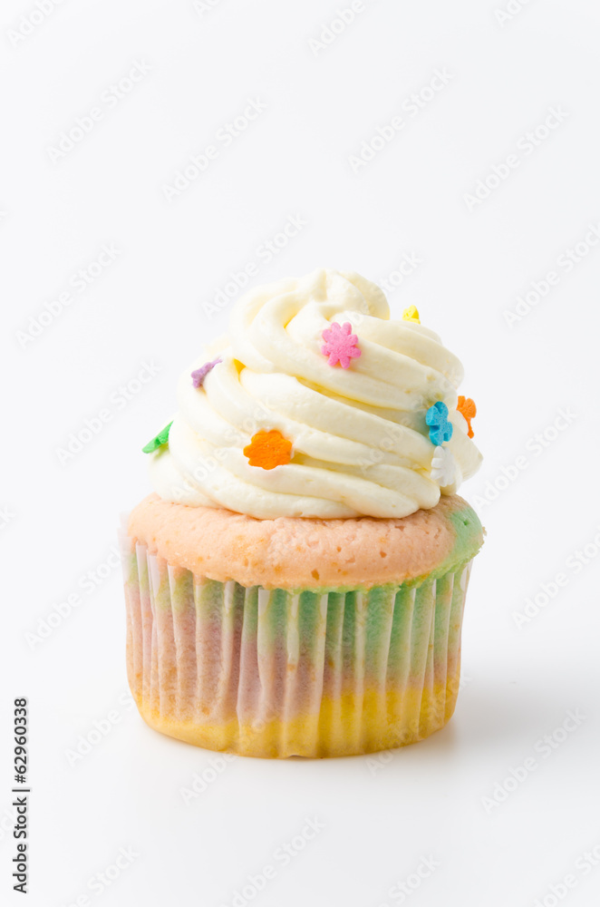 Cupcake rainbow