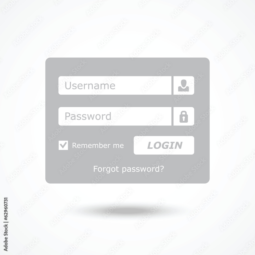 Login box