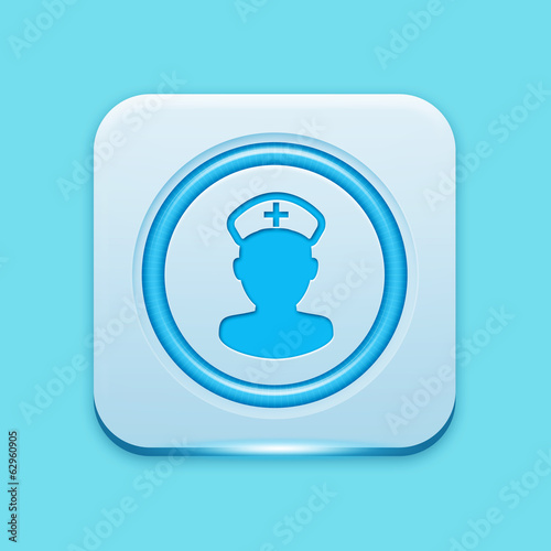 Blue icon edge light
