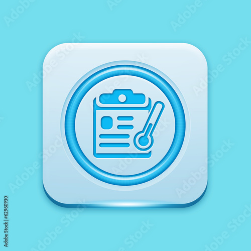Blue icon edge light