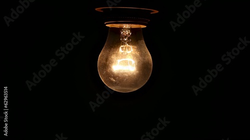 lamp bulb turns ON OFF