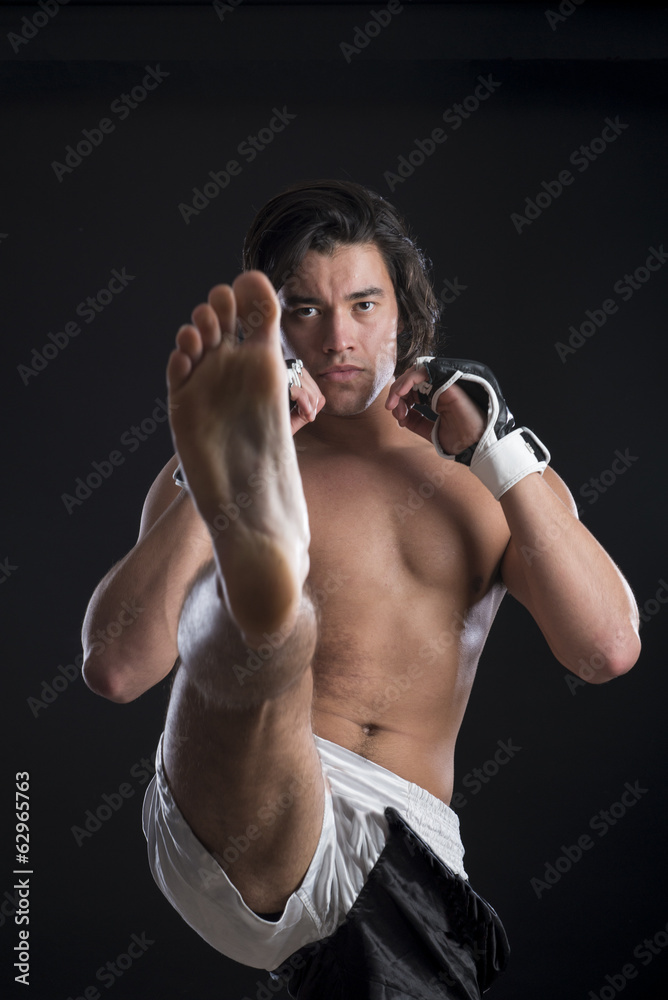 Malaysian boxer fighting