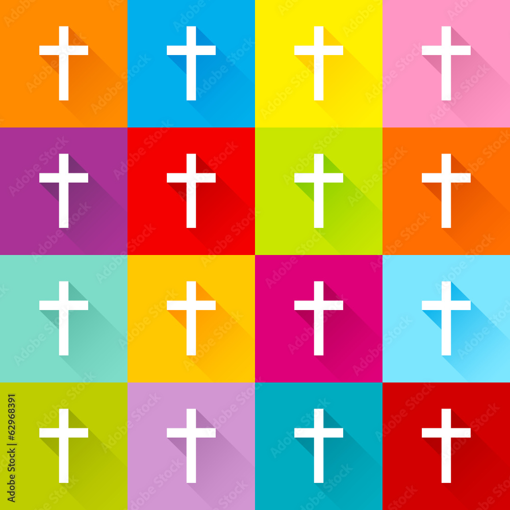 16 Crosses Color