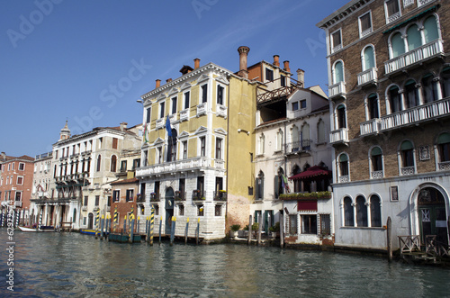 Houses and Buildings in water of Venice Grand Channel © PanoArt360