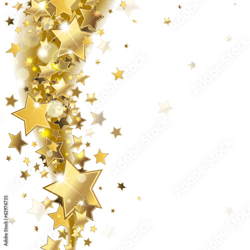 background with gold stars