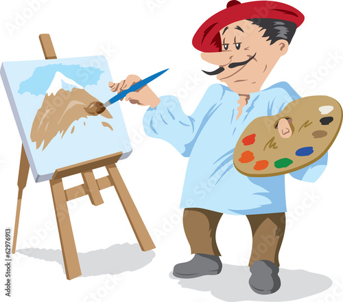 Traditional painter