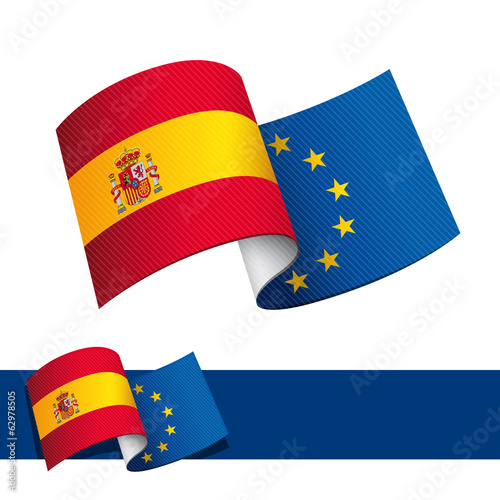 Bandera España Europa photo