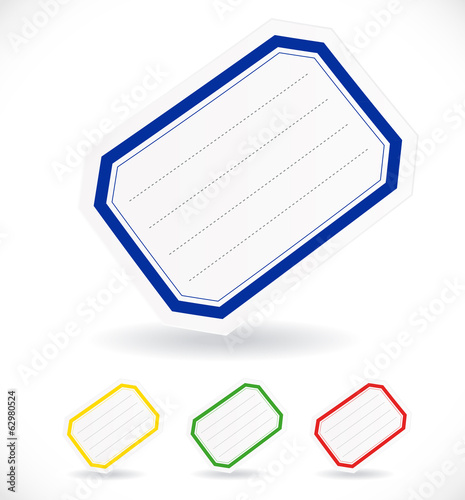 Etiquettes scolaires - School tags