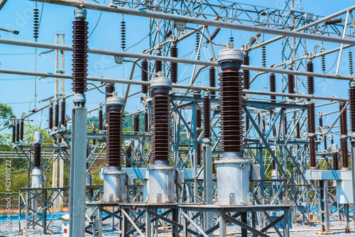 Power station for making electric energy