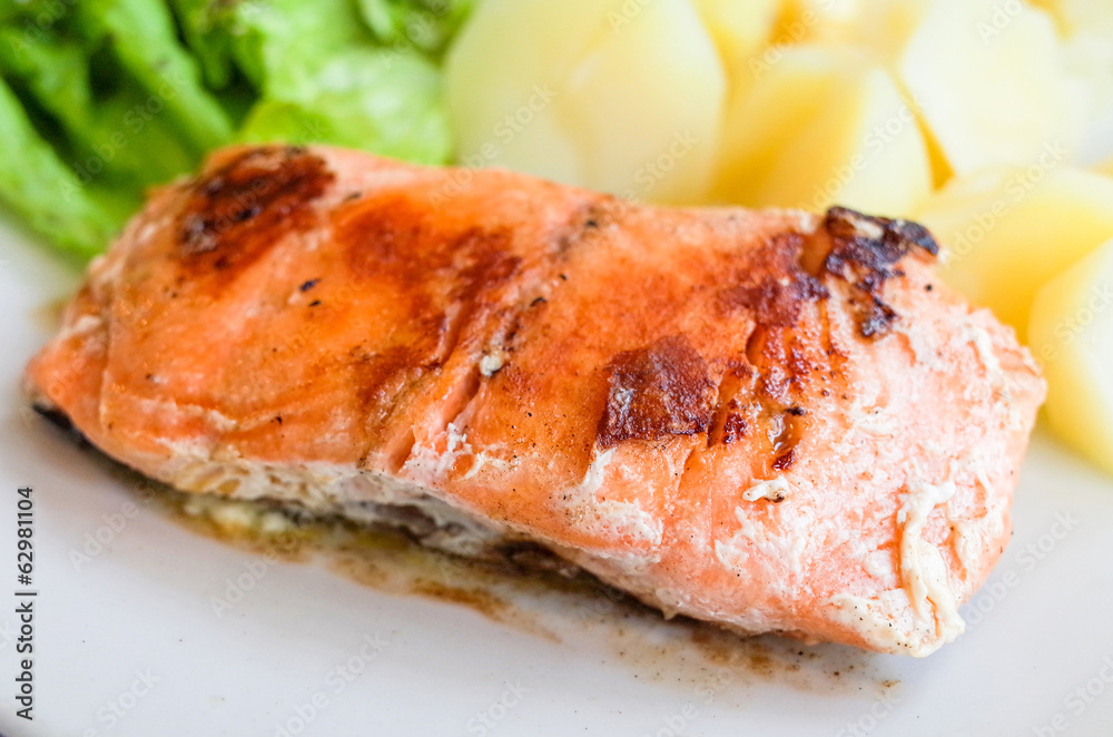 Grilled Salmon Grilled Salmon