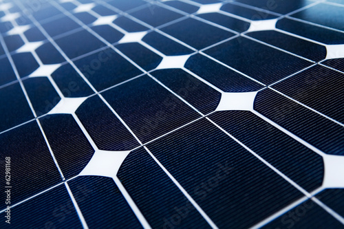 Solarpanel Close-up photo