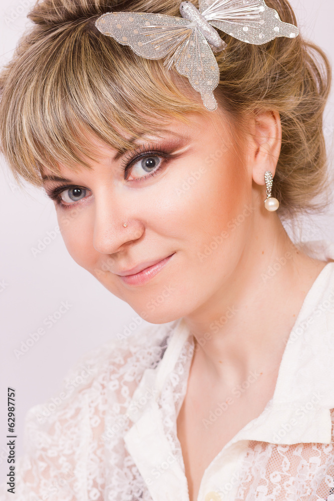 Portrait of a beautiful young blonde sexy woman Portrait of a beautiful young blonde sexy woman