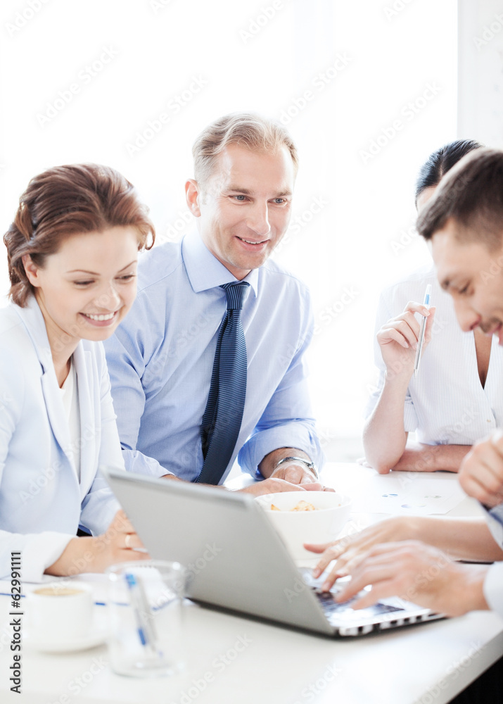 businessman with team on meeting in office businessman with team on meeting in office