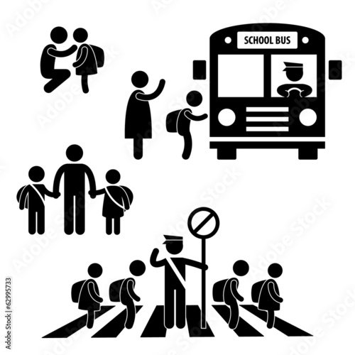 Student Children Back to School Bus