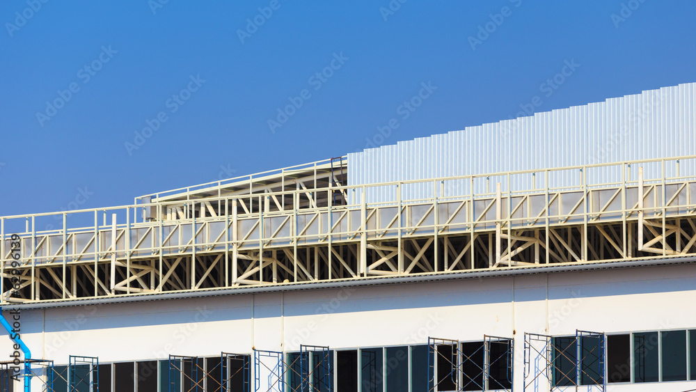 construction site for metalsheet roof prepare construction site for metalsheet roof prepare