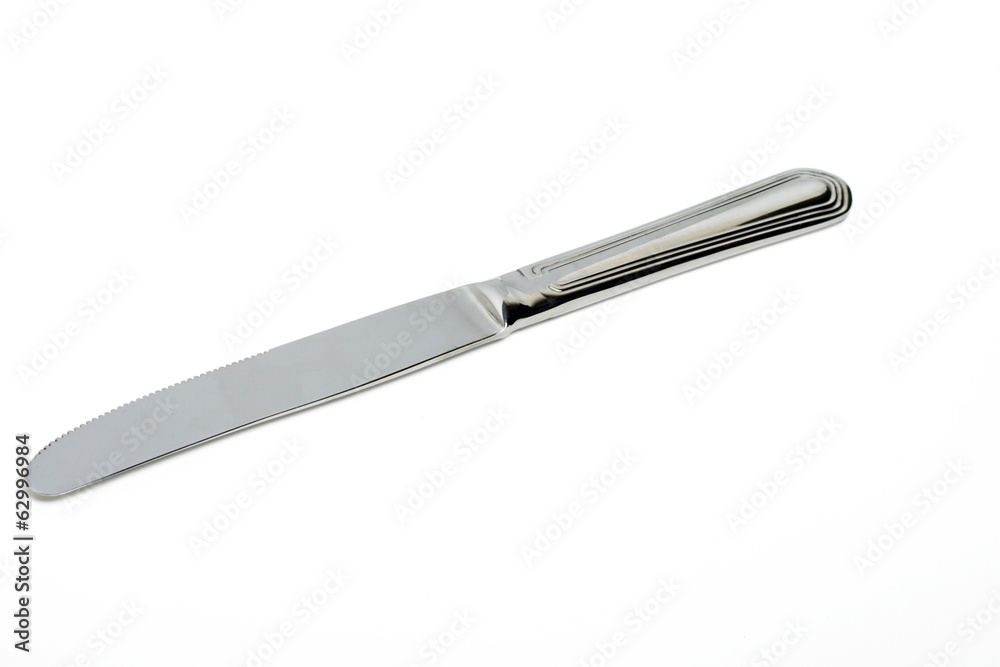 kitchen table knife isolated on a white background. kitchen table knife isolated on a white background.