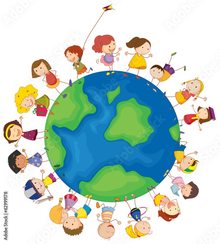Kids around the globe