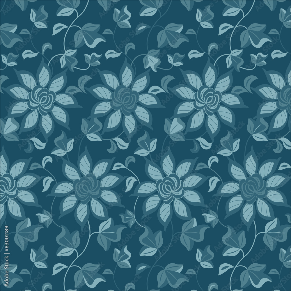 Floral abstract background, seamless Floral abstract background, seamless