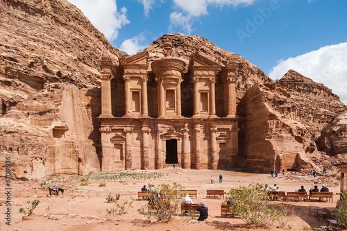 El Deir or The Monastery at Petra, Jordan