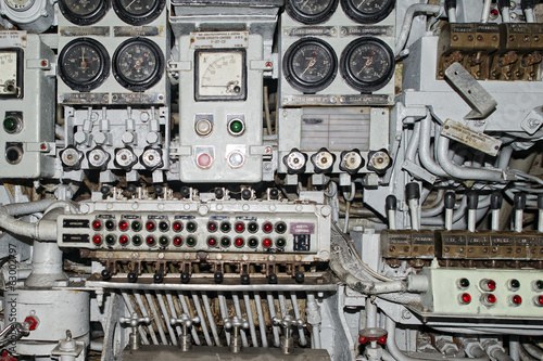submarine control panel