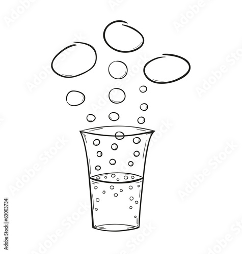 drink and bubbles