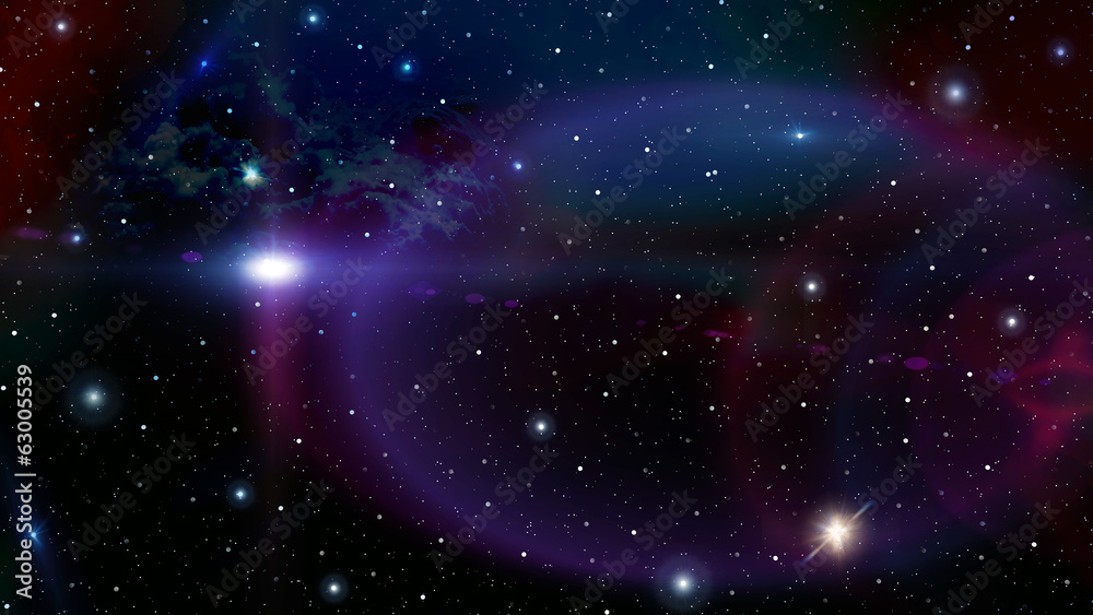 Obraz premium Space 3d
